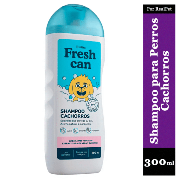 Shampoo para Perros Cachorros Fresh Can Frasco 300 ml