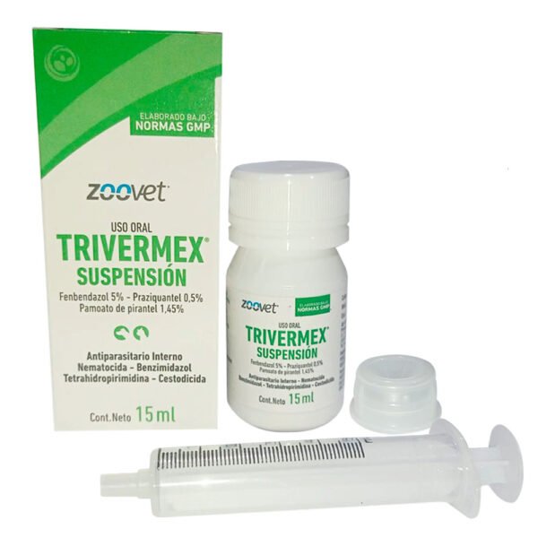 Desparasitante en Gotas para Perros y Gatos Trivermex 15ml - Imagen 2