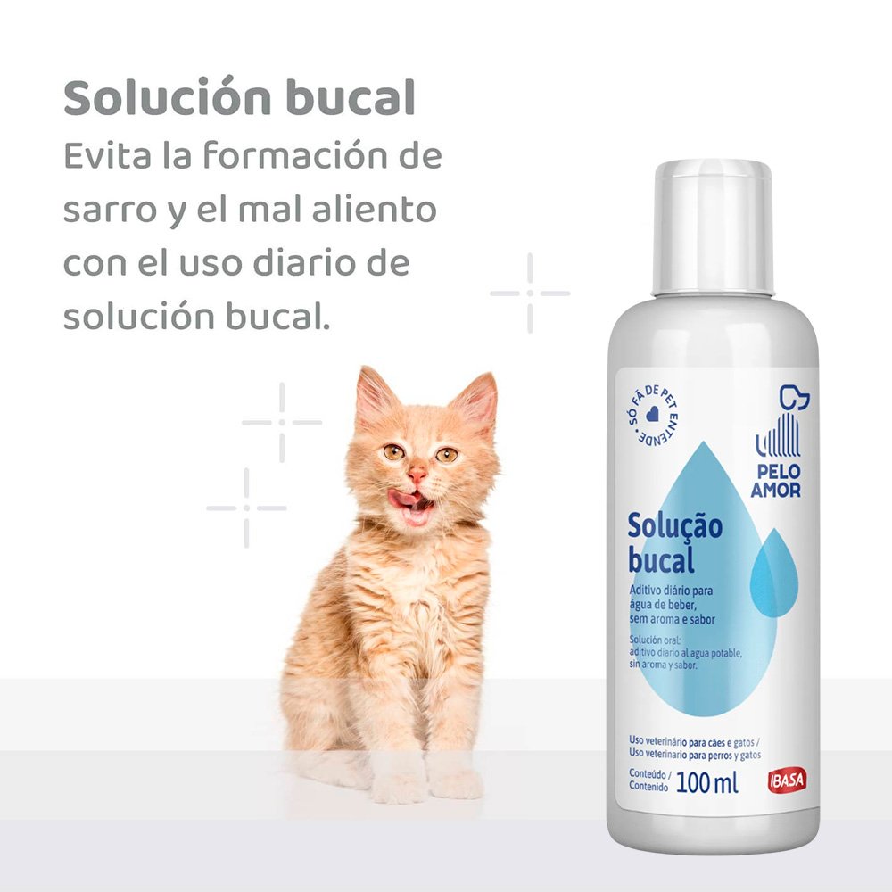 Solución Bucal para Agua Ibasa Perros y Gatos 100ml - Imagen 3