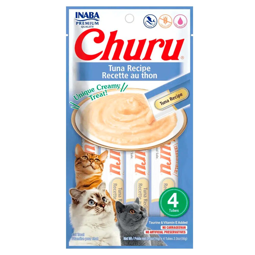 Snack Cremoso para Gato Churu Sabor Atún 24 x 14gr - Imagen 2