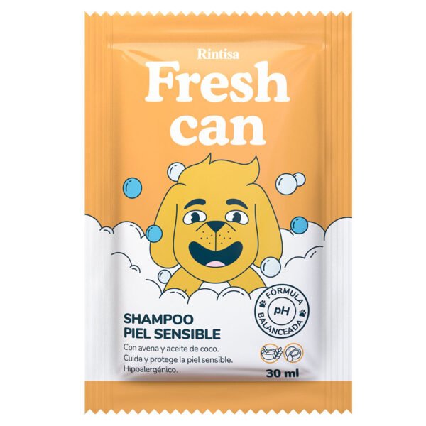 Shampoo para Perros Fresh Can Piel Sensible 25 unid 750 ml - Imagen 2