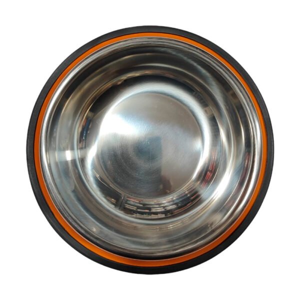 Plato Antideslizante Grande para Perro y Gato Naranja - Imagen 2