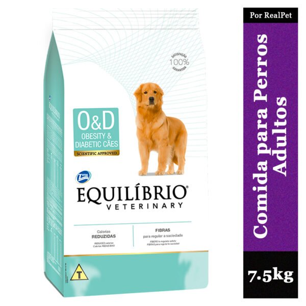 Comida para Perros con Obesidad y Diabetes Equilibrio 7.5kg