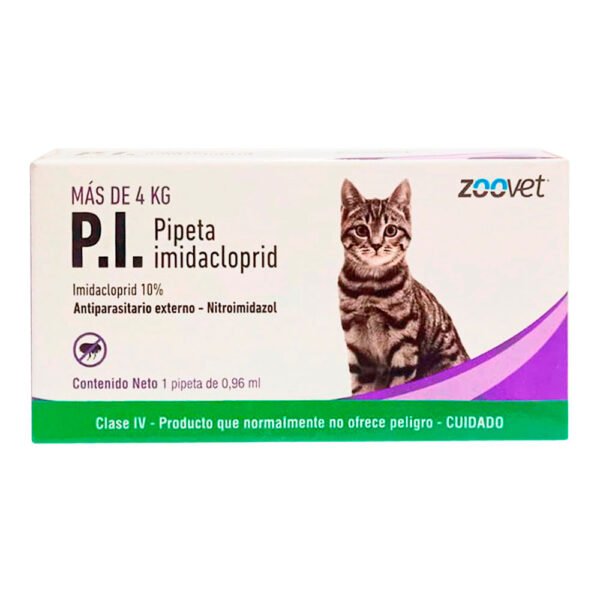 Pack x2 Pipeta Antiparasitario Antipulgas P.I. Gato 4 - 9 kg - Imagen 2