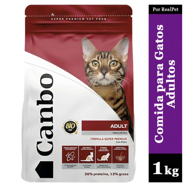 Comida para Gatos Adultos Canbo Cat Pollo 1 kg