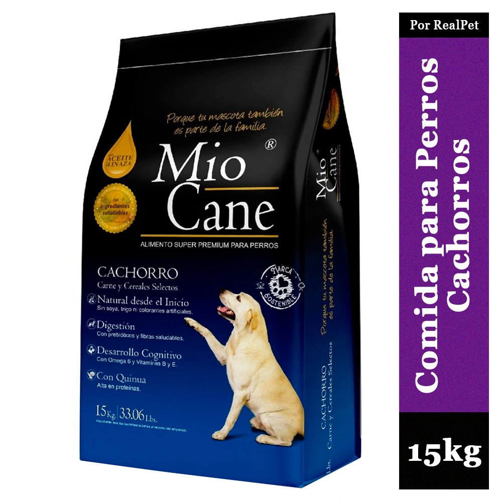 Comida para Perro Cachorro Mio Cane Super Premium 15 kg
