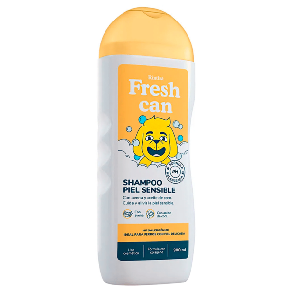 Pack x3 Shampoo para Perros Adultos Fresh Can Frasco 300 ml - Imagen 2