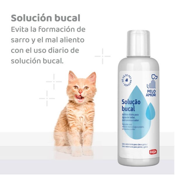 Solución Bucal para Agua Ibasa Perros y Gatos 200ml - Imagen 3