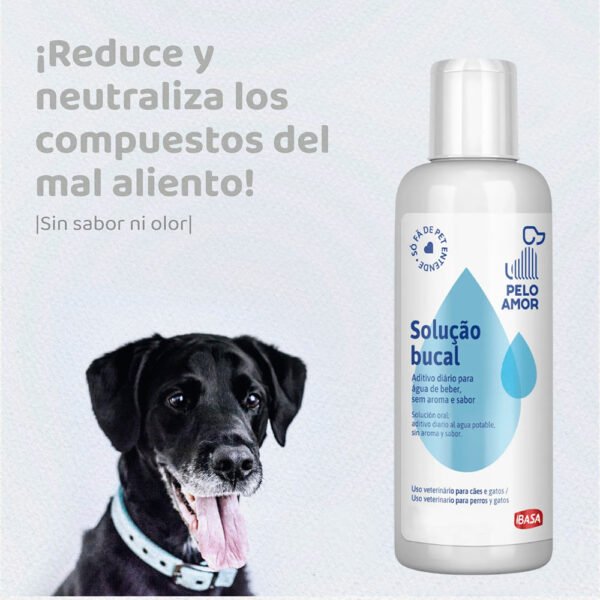 Solución Bucal para Agua Ibasa Perros y Gatos 200ml - Imagen 2