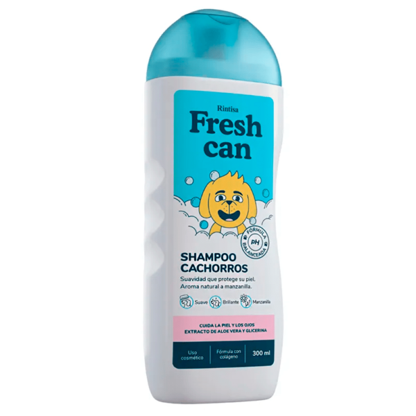 Pack x3 Shampoo para Perros Fresh Can Cachorros 300 ml - Imagen 2