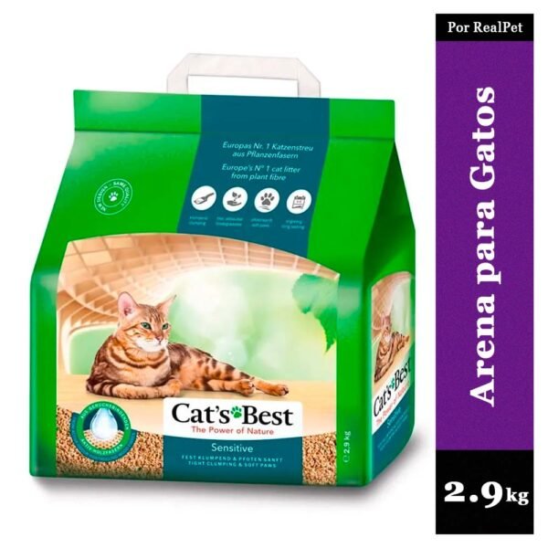Arena para Gatos Cats Best Sensitive 2.90 kg
