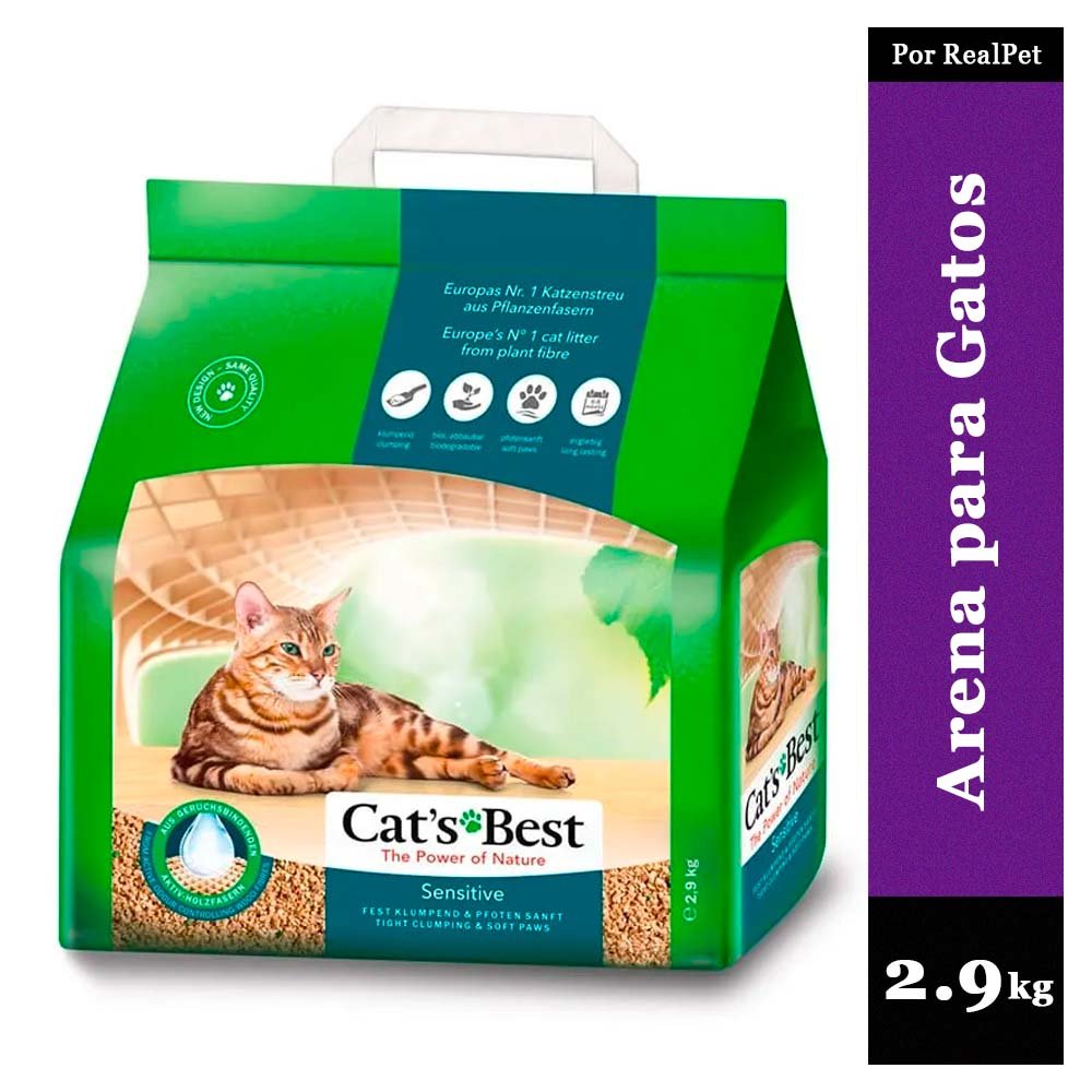 Arena para Gatos Cats Best Sensitive 2.90 kg