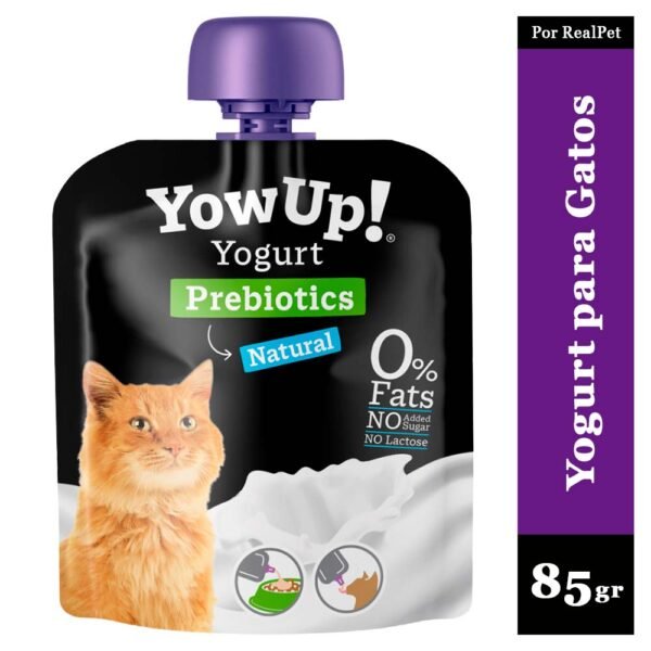 Yogurt para Gatos YowUp Prebióticos Natural 85gr
