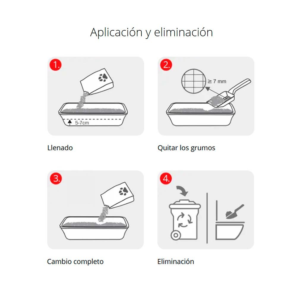 Arena para Gatos Cats Best Original 2.10 kg - Imagen 2