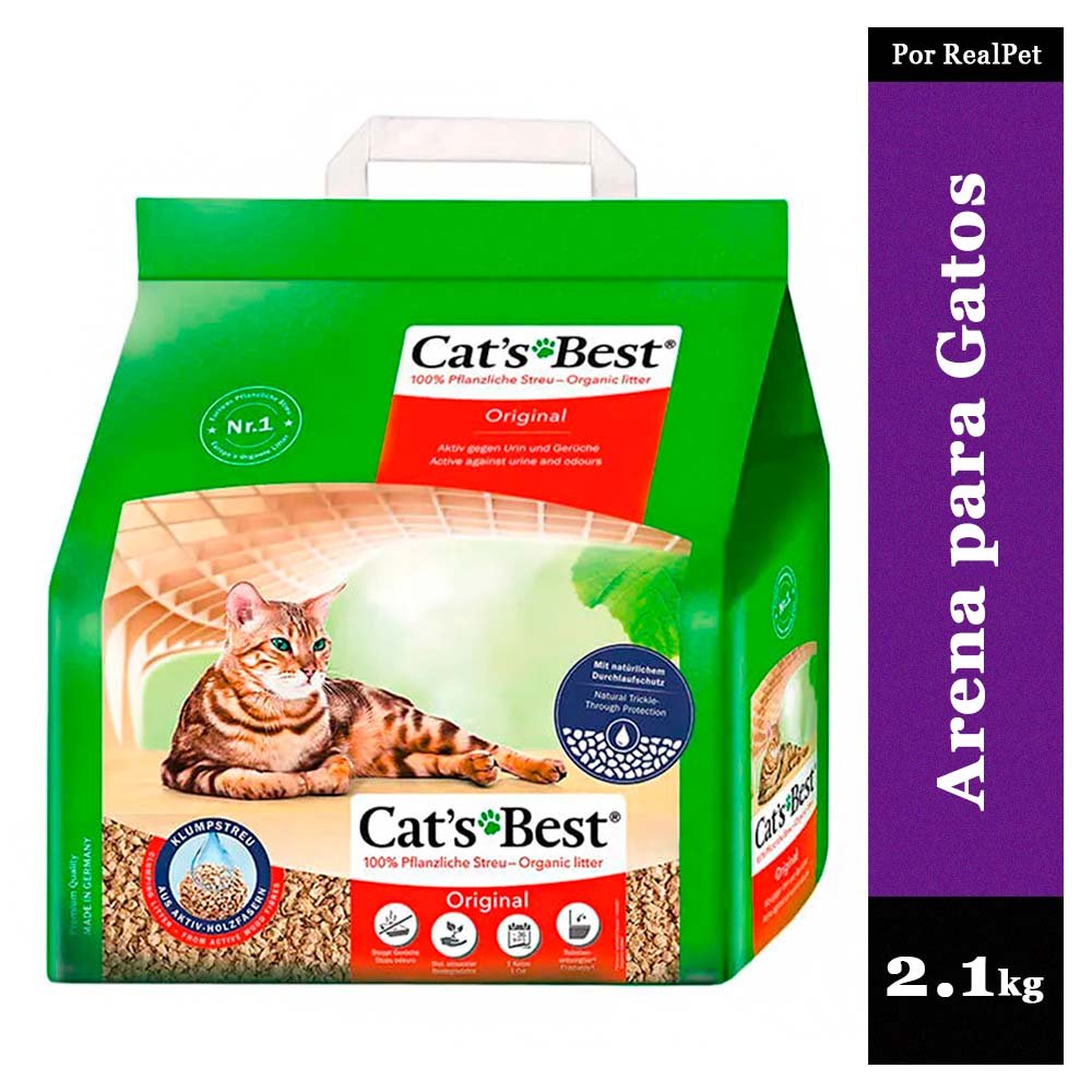 Arena para Gatos Cats Best Original 2.10 kg